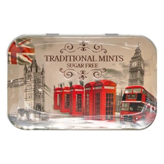 New English Teas - Traditional Mints 12 x 35g - Sugar Free - Vintage England