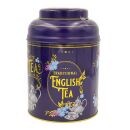 New English Teas - English Breakfast Tea 4 x 240 Tea Bags - Vintage Victorian Tin - Royal Purple
