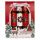 12 x 10 Family Eco Christmas Crackers - Red & White - Tree & Wreath
